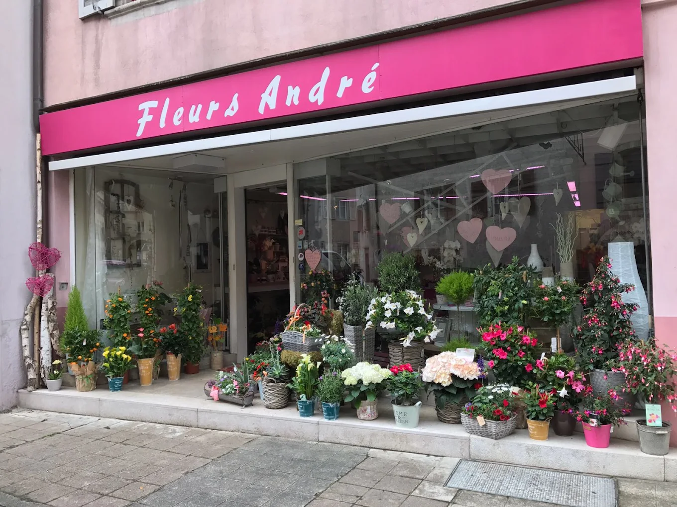Fleurs André – fleuriste à Porrentruy, partenaire JuraFleurs.ch
